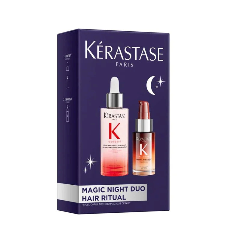 KERASTASE MAGIC NIGHT DUO HAIR RITUAL GIFT SET – WOOP