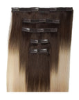 ENVY Clip-In Extension Sunflower, 5-piece premium remy human hair set for instant length in Cyprus at WOOP