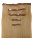 ENVY Clip-In Extension Wheat, 5-piece premium remy human hair set for instant length in Cyprus at WOOP