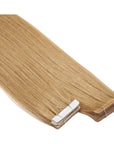 ENVY Ultra Thin Tape Extension Wheat, alternate angle showing tape attachment and hair flow