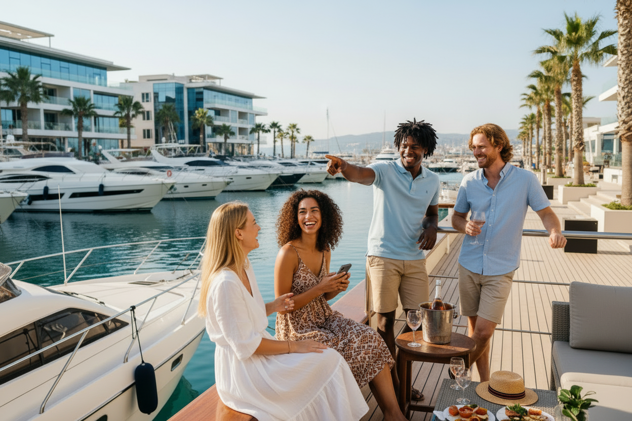 Expats living in Cyprus, Limassol Marina