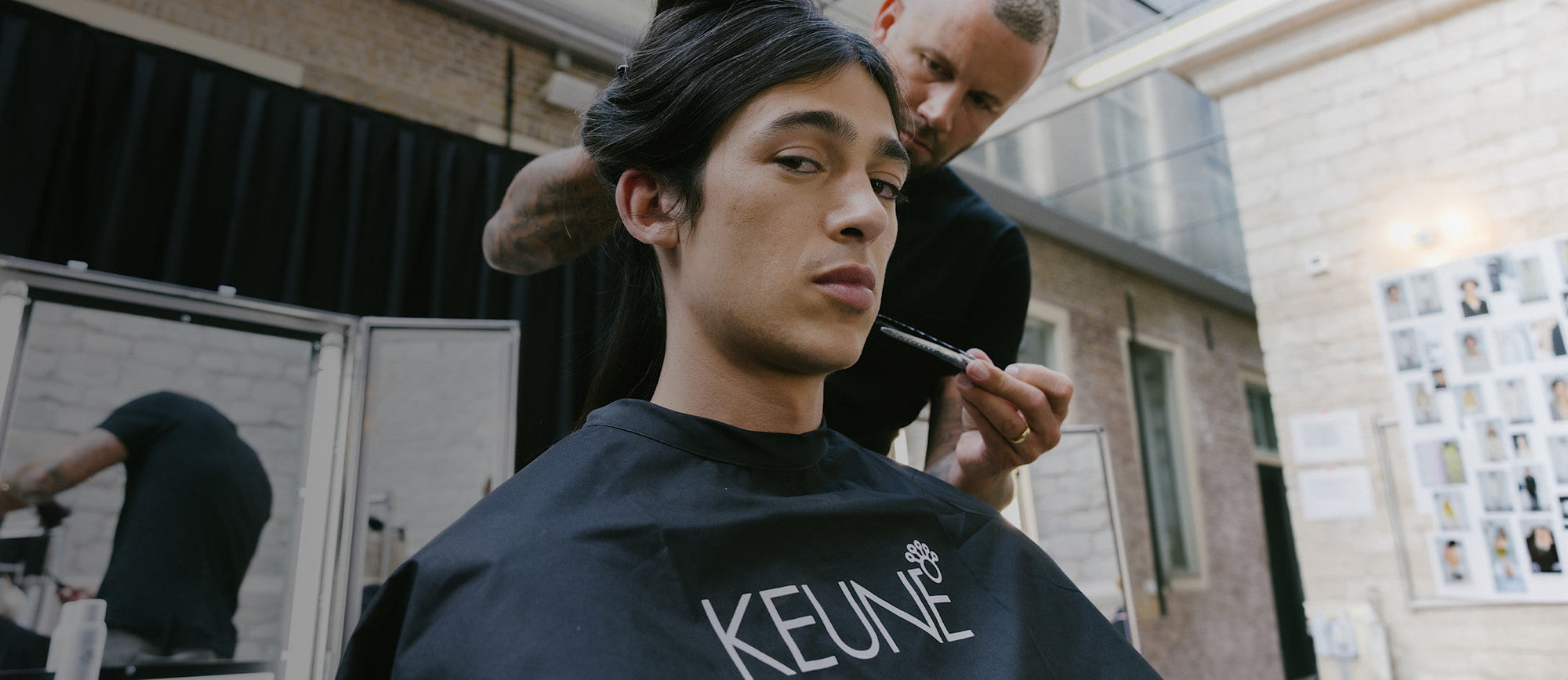 KEUNE 100+ years heritage banner from the brand's official About page — Dutch professional haircare since 1922, now at WOOP Cyprus