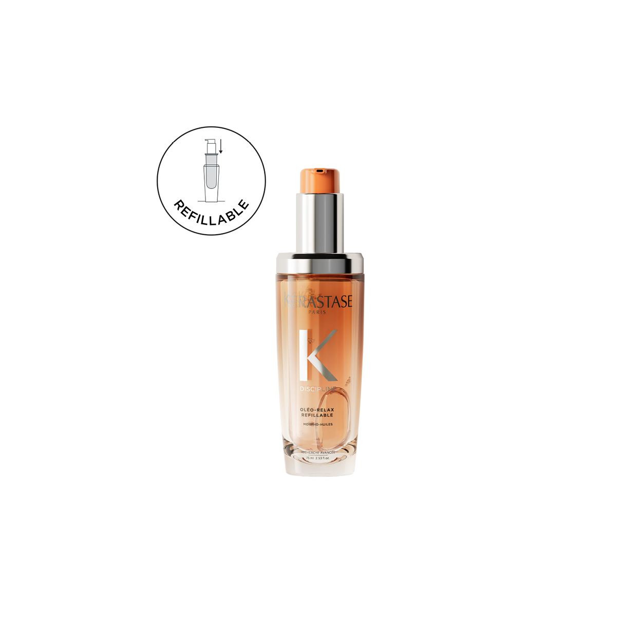 DISCIPLINE OLEO RELAX REFILLABLE - 75ml 75ml - WOOP 