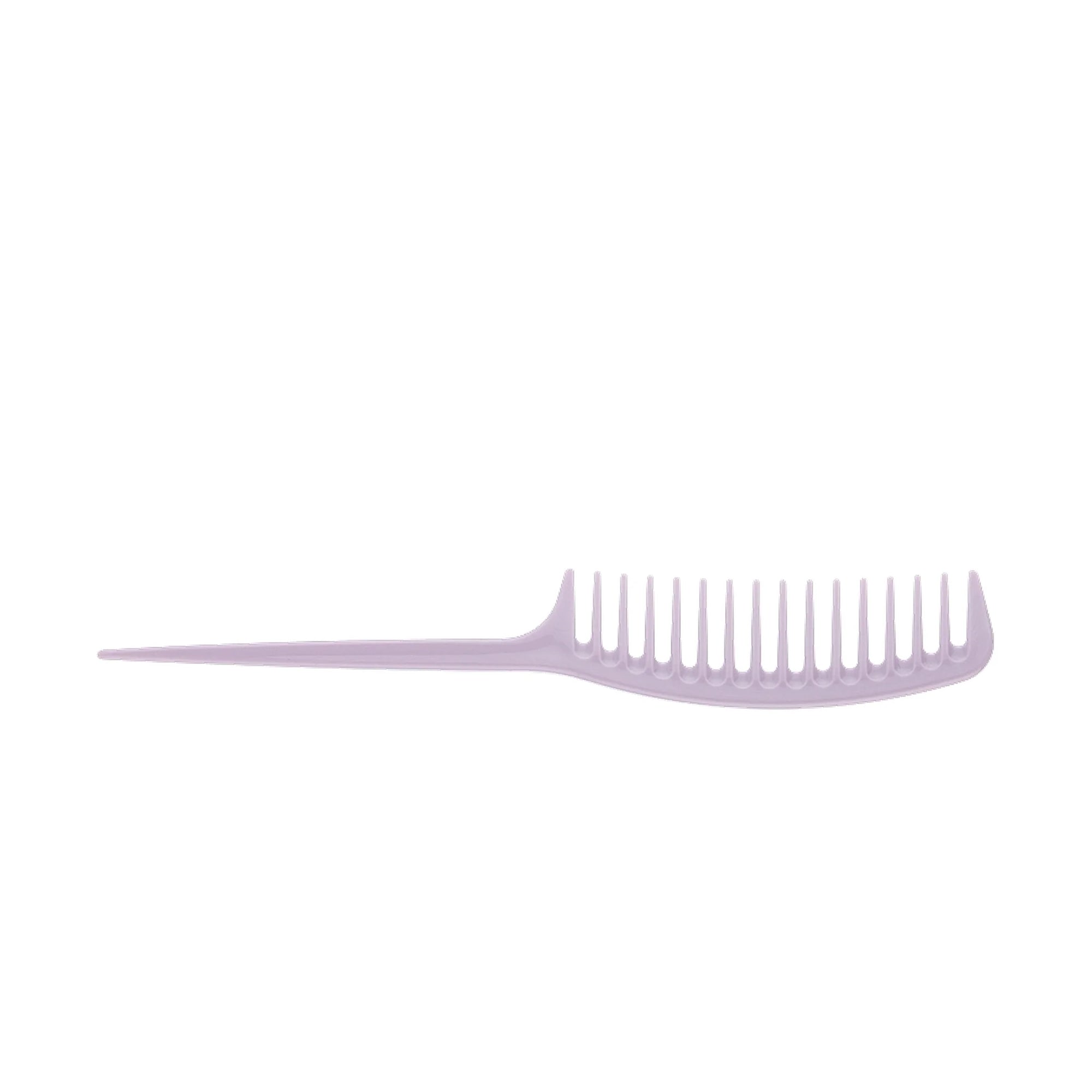 Janeke Fashion Comb Lilac, wide-tooth styling comb in Cyprus at WOOP