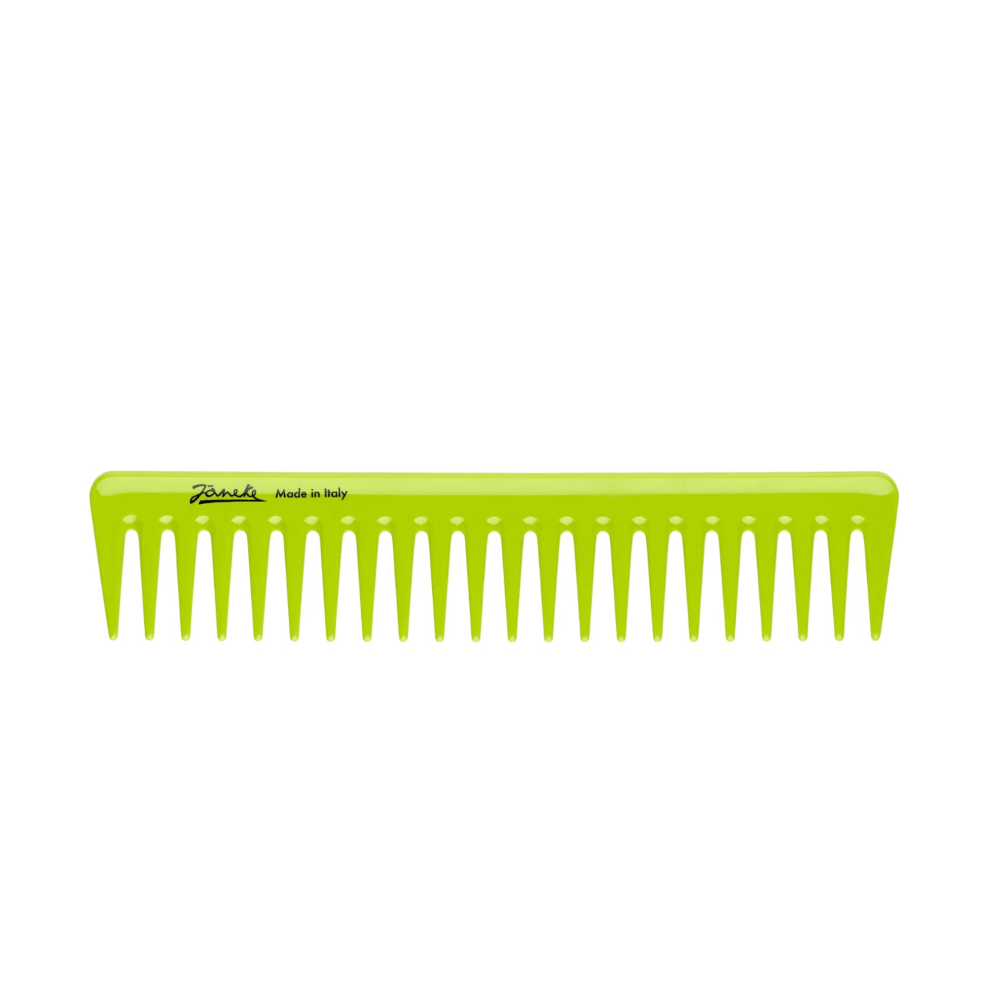 Janeke Supercomb Lime, wide-tooth styling comb in Cyprus at WOOP