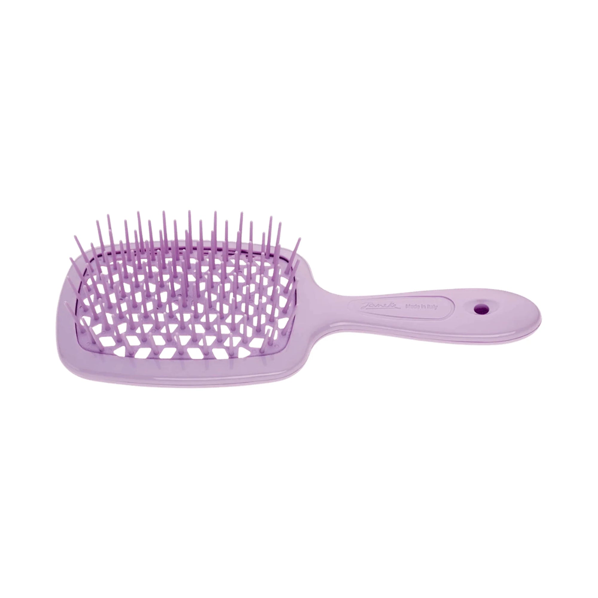 Janeke Superbrush Lilac, vented detangling hairbrush in Cyprus at WOOP
