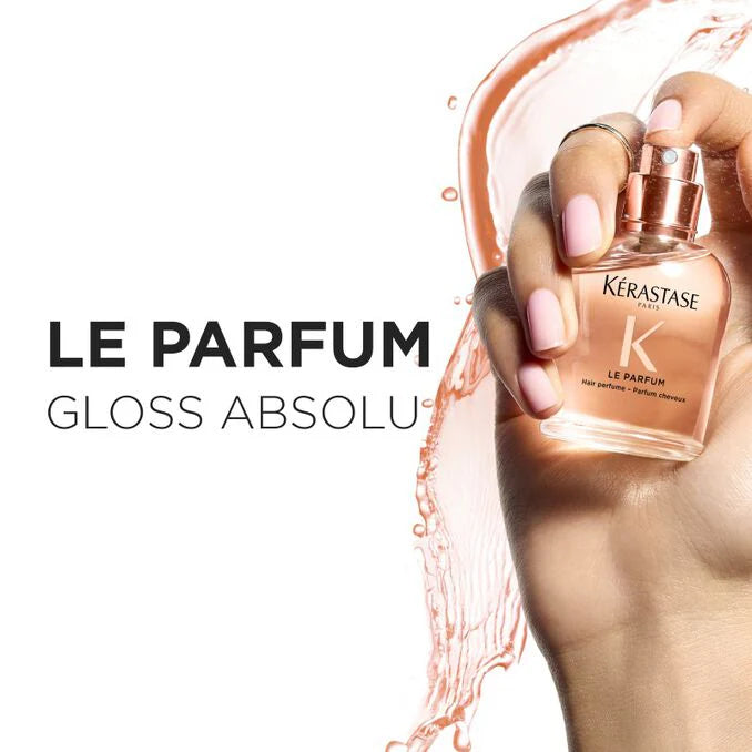 Kérastase Gloss Absolu Le Parfum Hair Perfume 30ml fragrance mist for glossy, delicately scented hair.