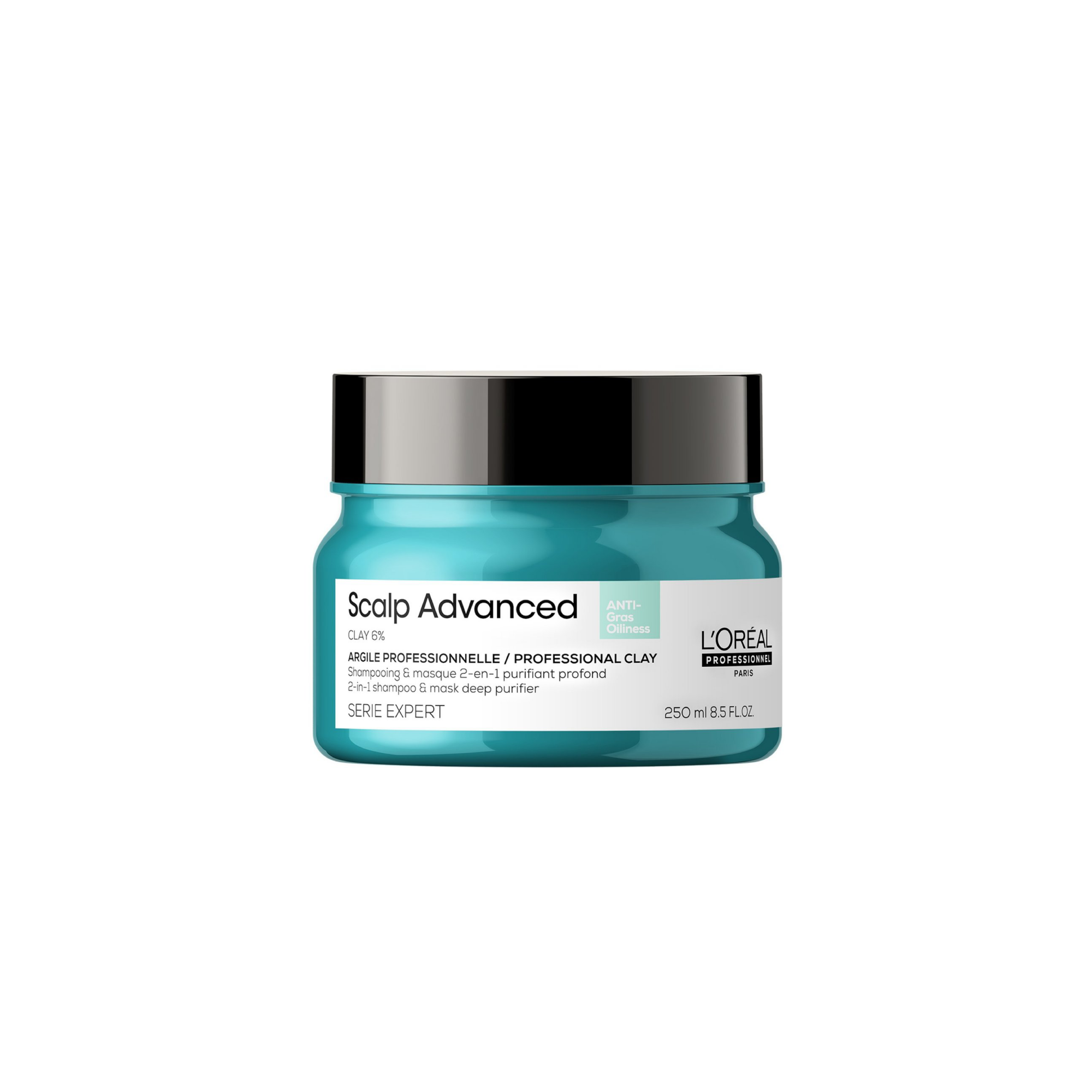 SCALP ADVANCED | ANTI-OILINESS CLAY MASK - 250ml 250ml - WOOP 