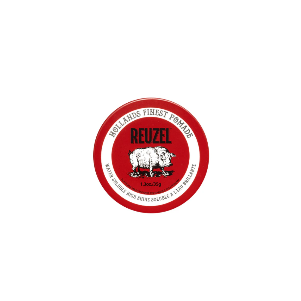 REUZEL | RED WATER SOLUBLE HIGH SHINE POMADE - 35g 35g - WOOP 