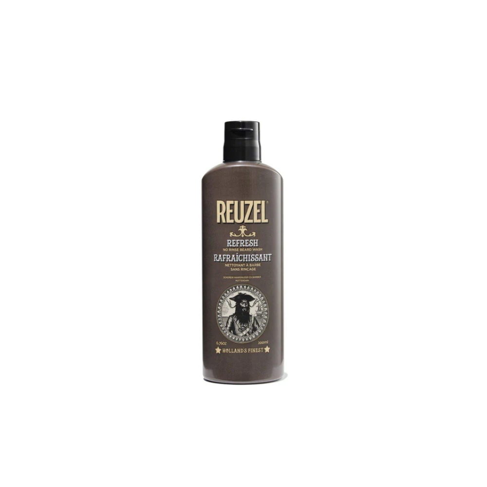 REUZEL | REFRESH NO RINSE BEARD WASH - 200ml 200ml - WOOP 