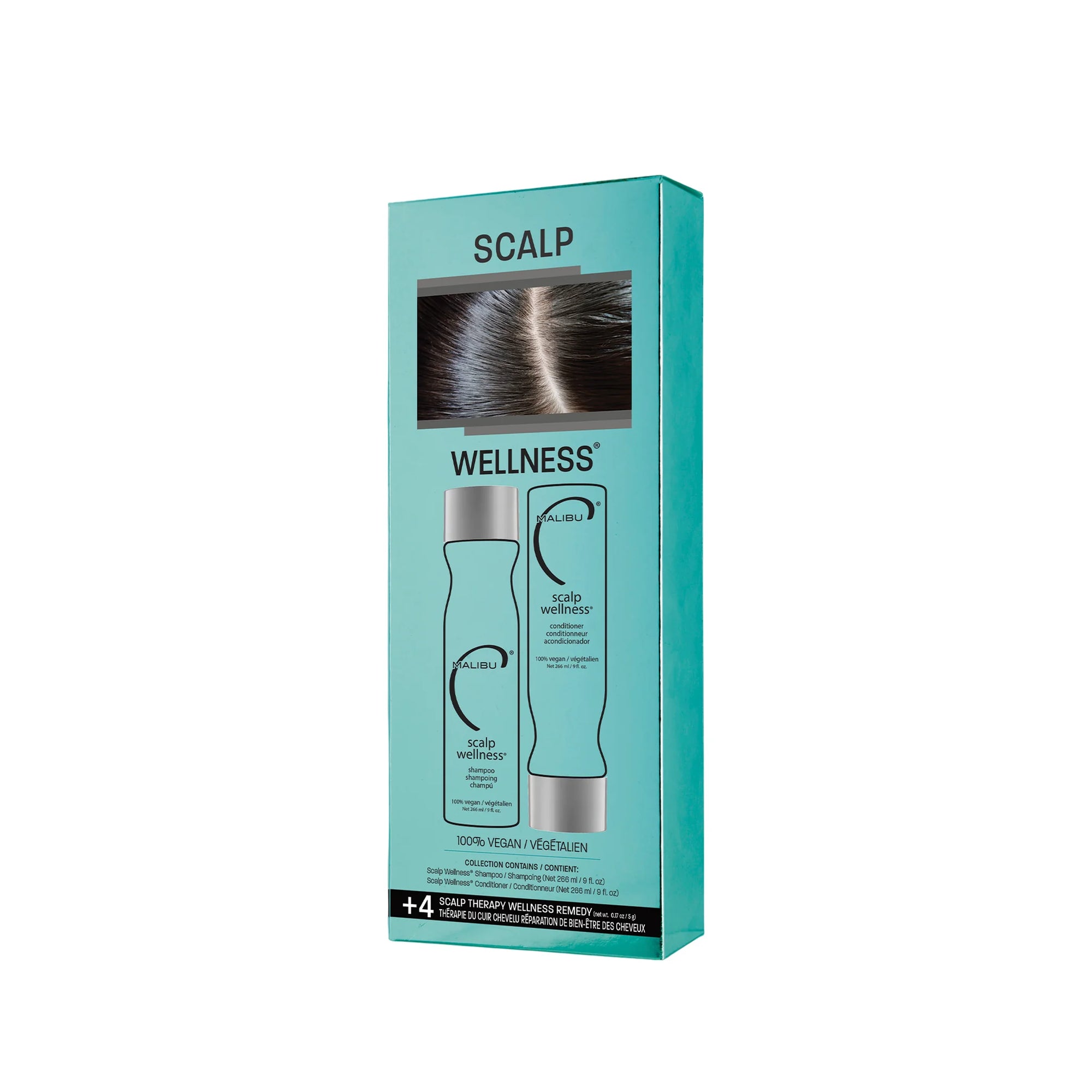 Malibu C Scalp Wellness Kit, vegan hair wellness in Cyprus at WOOP