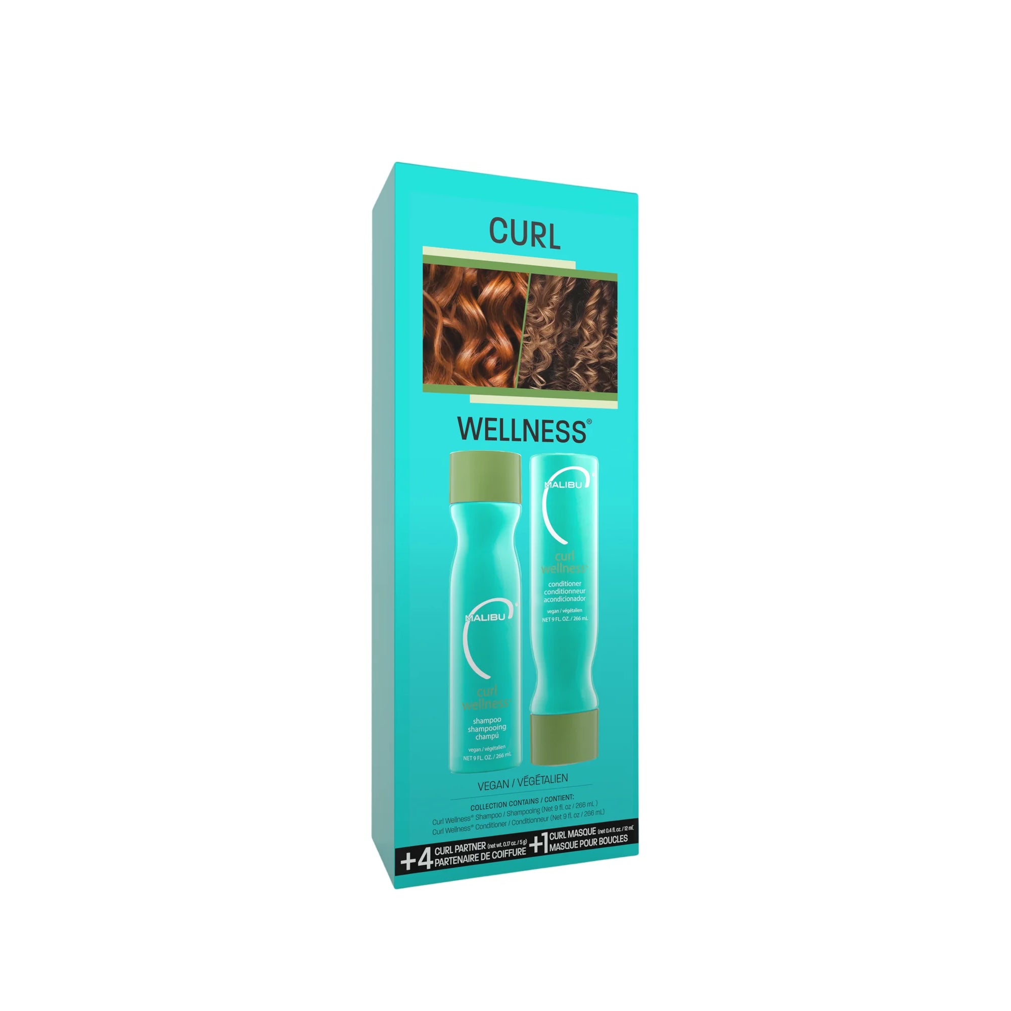Malibu C Curl Wellness Kit, vegan hair wellness in Cyprus at WOOP