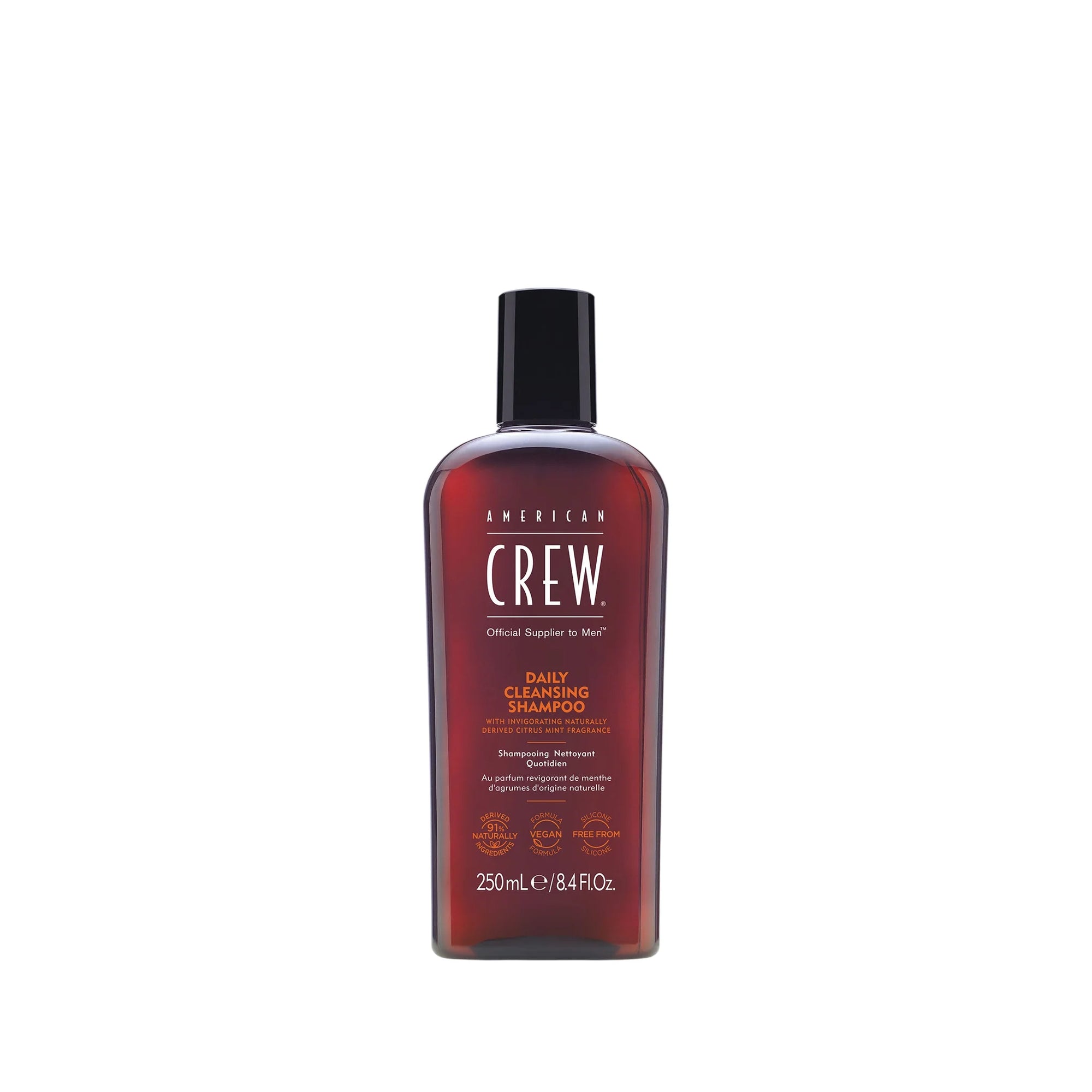 American Crew Daily Cleansing Shampoo 250ml, gentle daily clarifying shampoo for men in Cyprus at WOOP