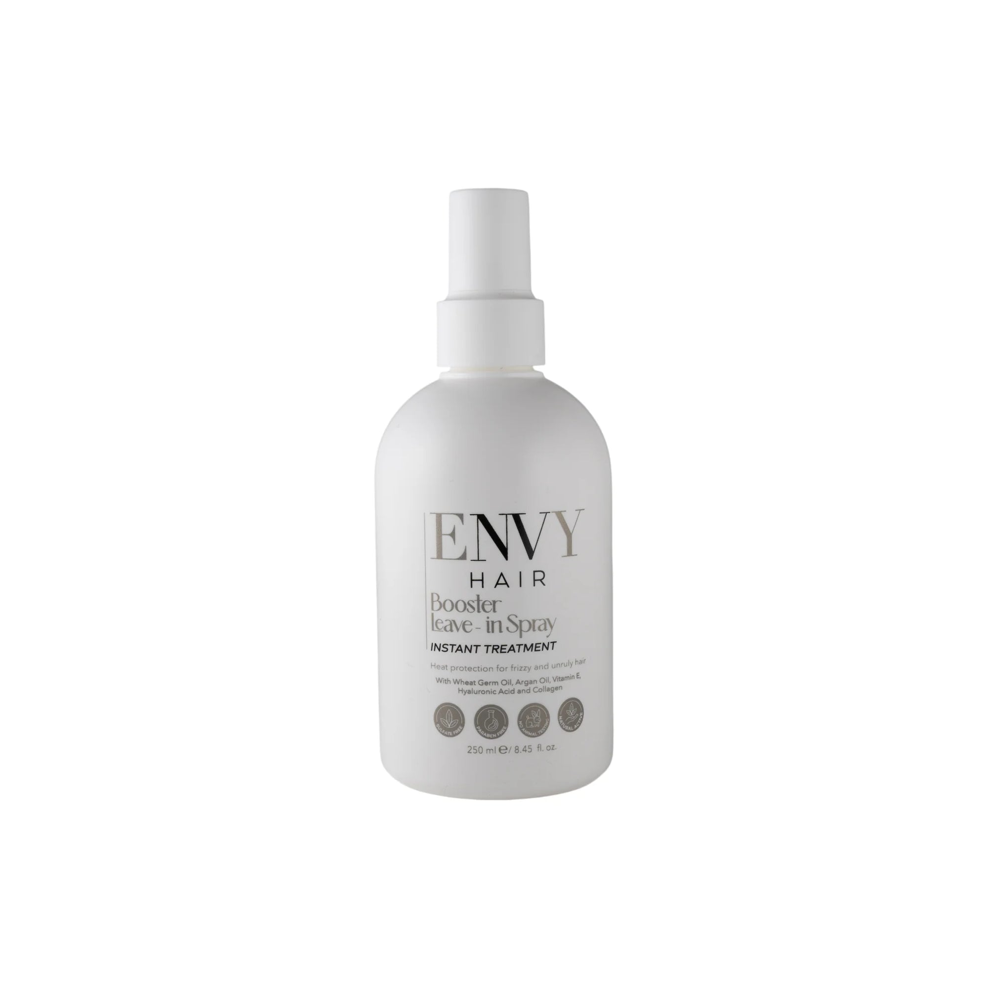 ENVY Booster Leave-In Spray 250ml, instant heat-protection treatment for frizzy and unruly hair in Cyprus at WOOP