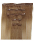 ENVY Clip-In Extension Sahara, 5-piece premium remy human hair set for instant length in Cyprus at WOOP