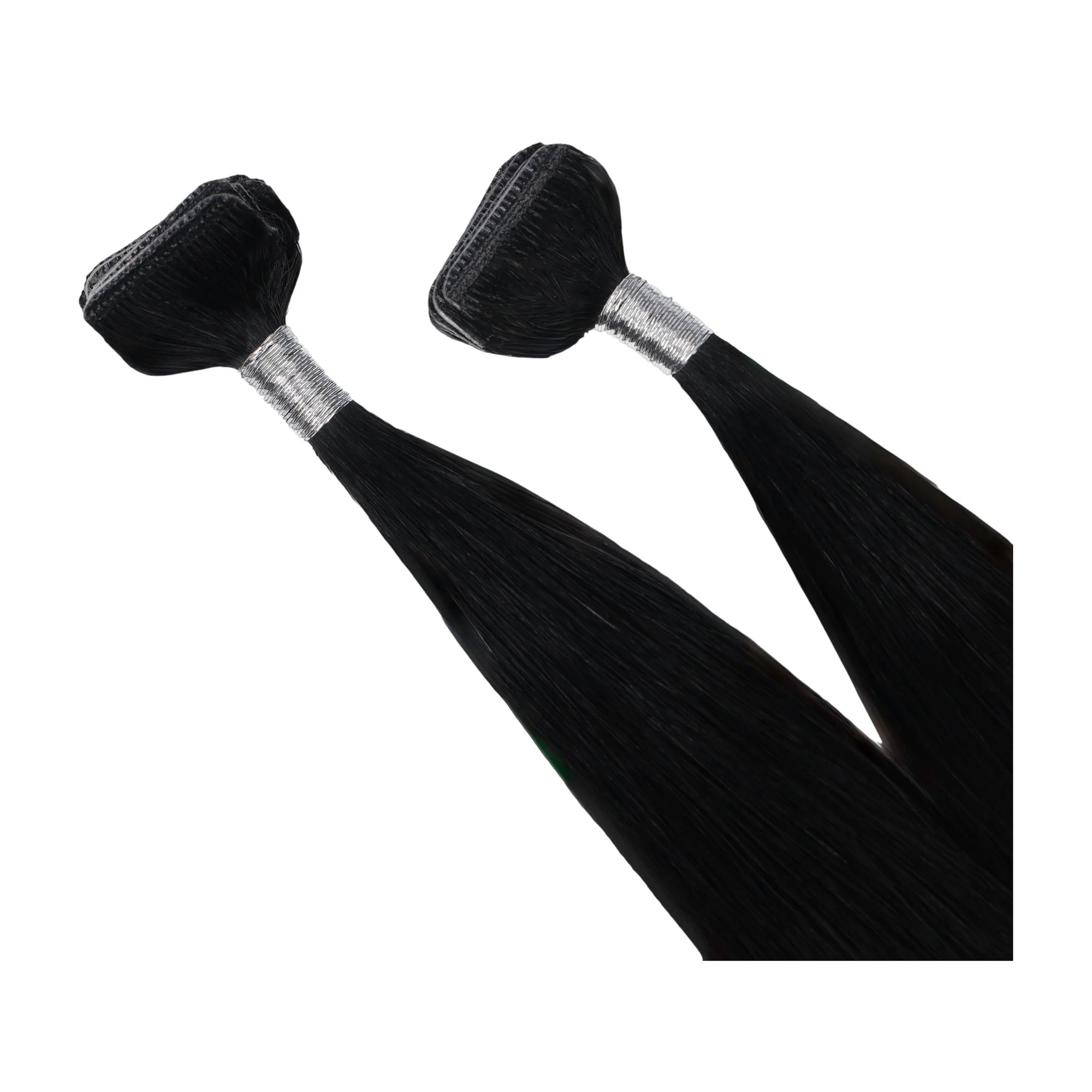 ENVY Nanotape Extension Jet Black, close-up detail of ultra-discreet nanotape bond