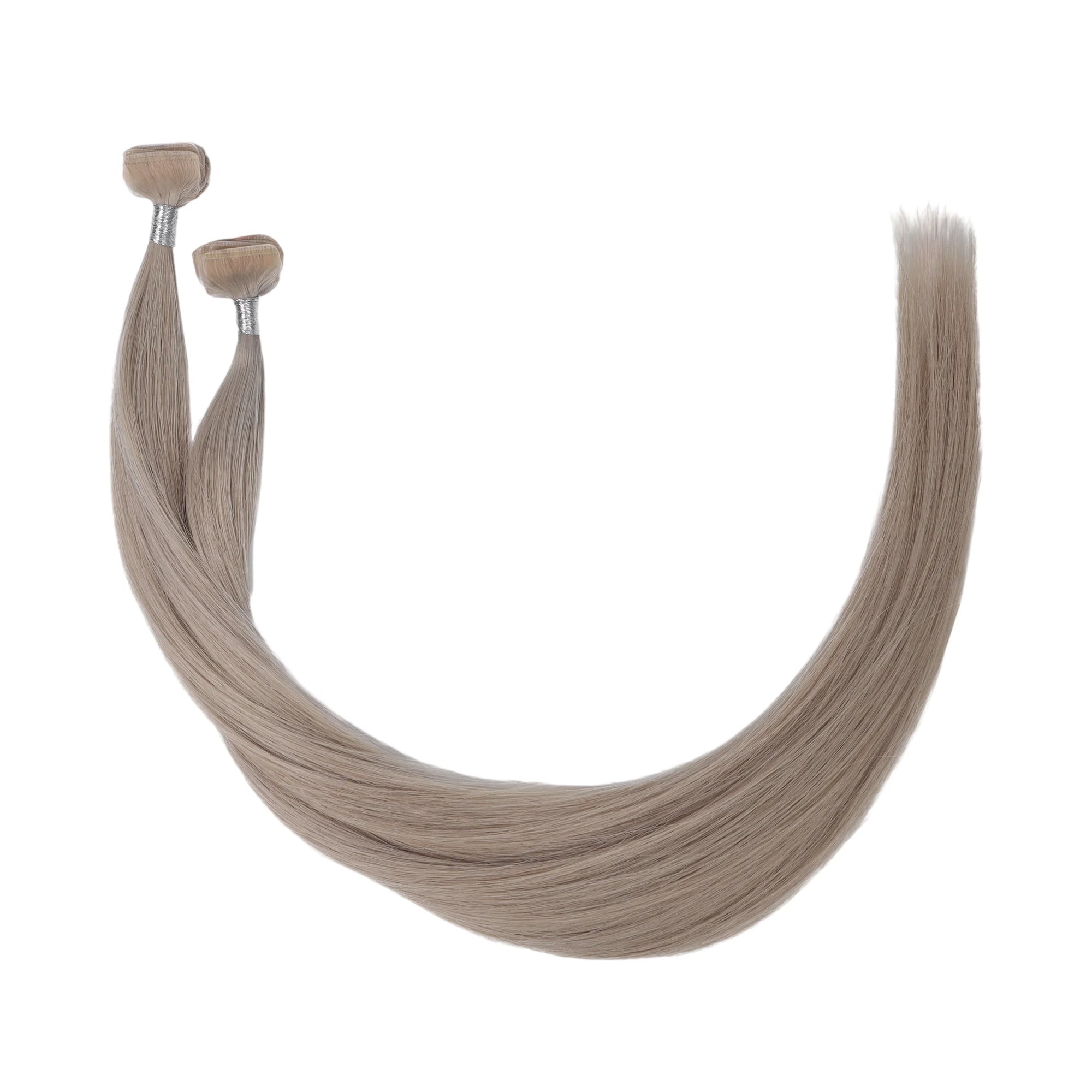 ENVY Nanotape Extension Light Grey, premium remy human hair extension with ultra-discreet bond in Cyprus at WOOP