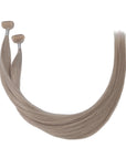 ENVY Nanotape Extension Light Grey, premium remy human hair extension with ultra-discreet bond in Cyprus at WOOP