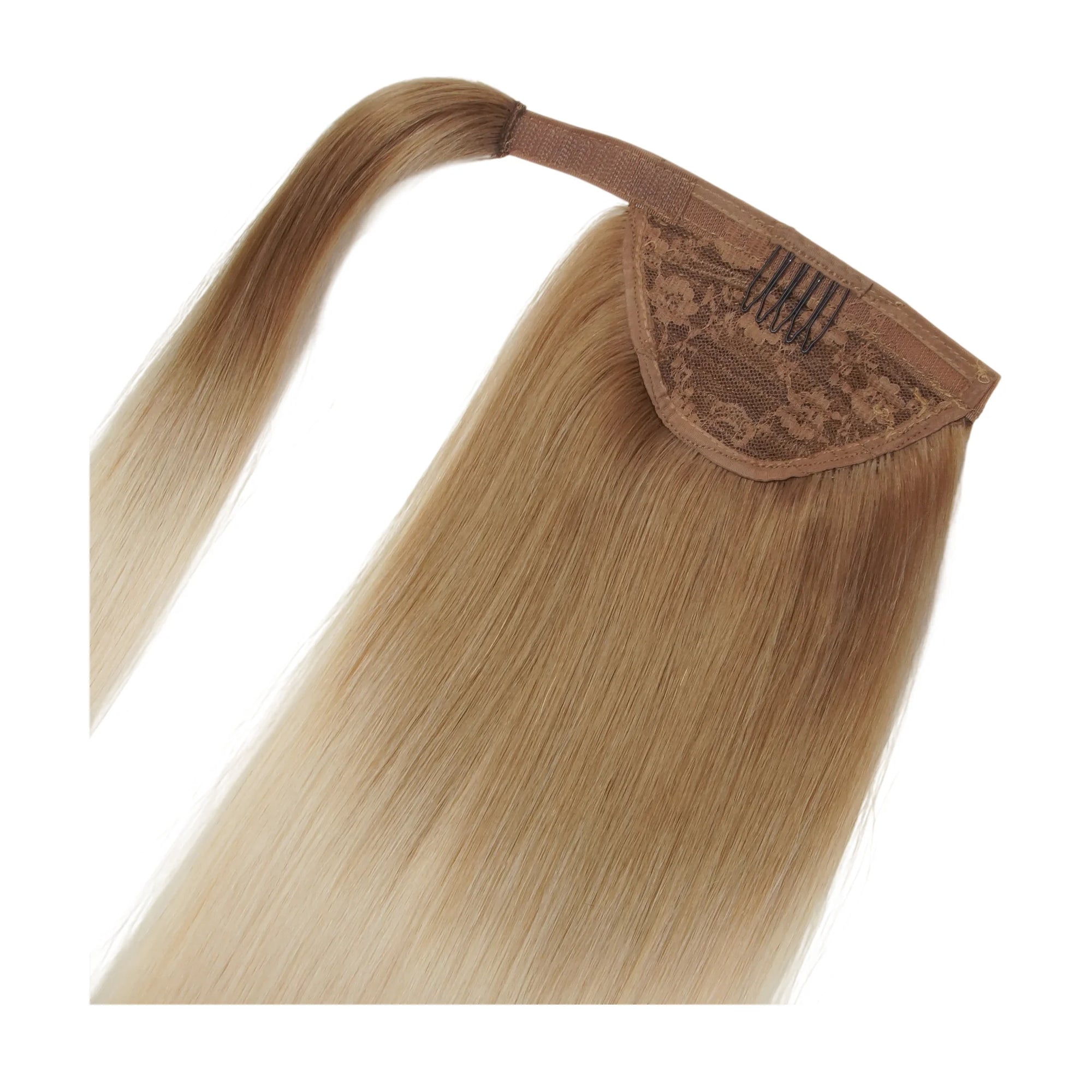 ENVY Ponytail Extension California, hair shown loose to display length and texture