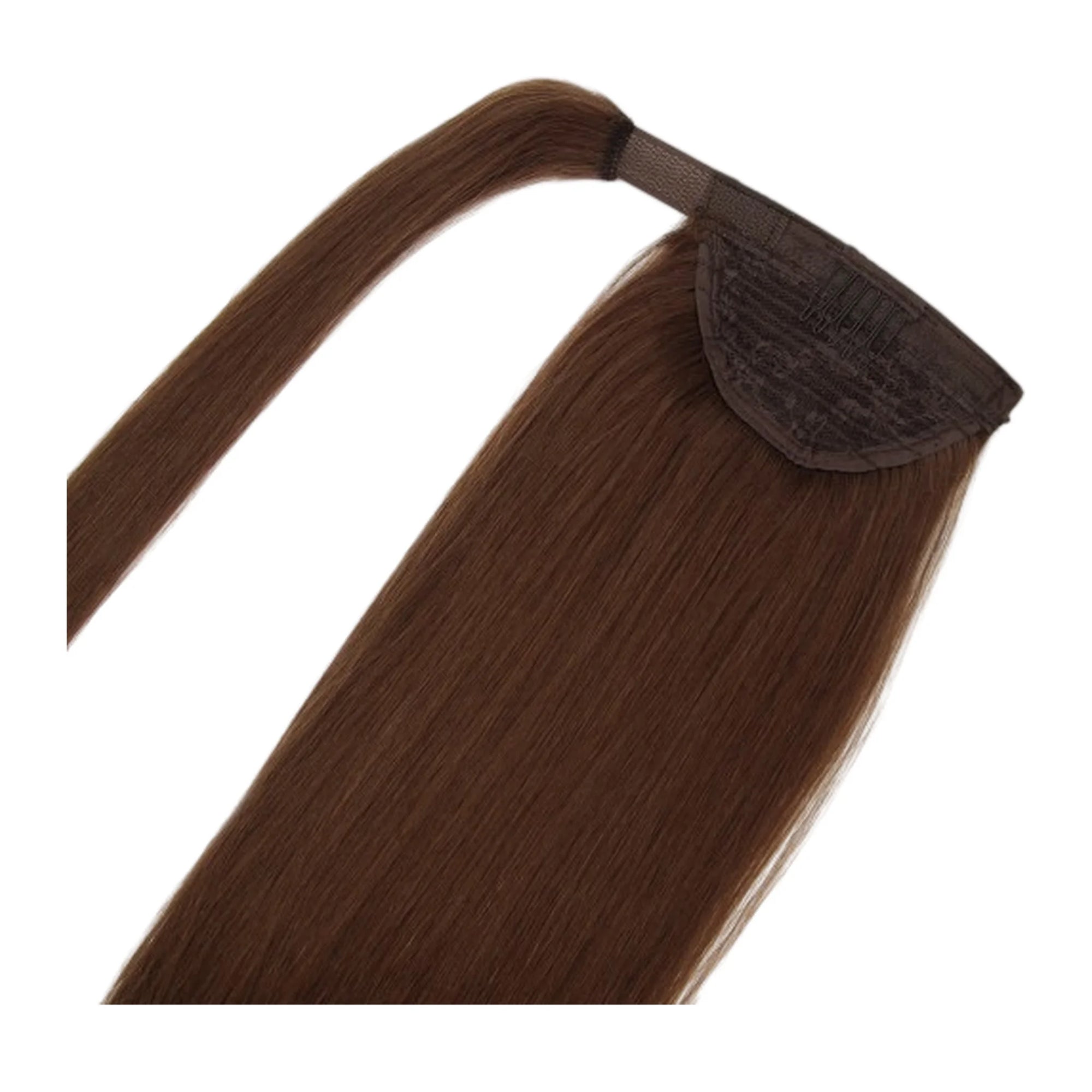 ENVY Ponytail Extension Choco Brownie, hair shown loose to display length and texture