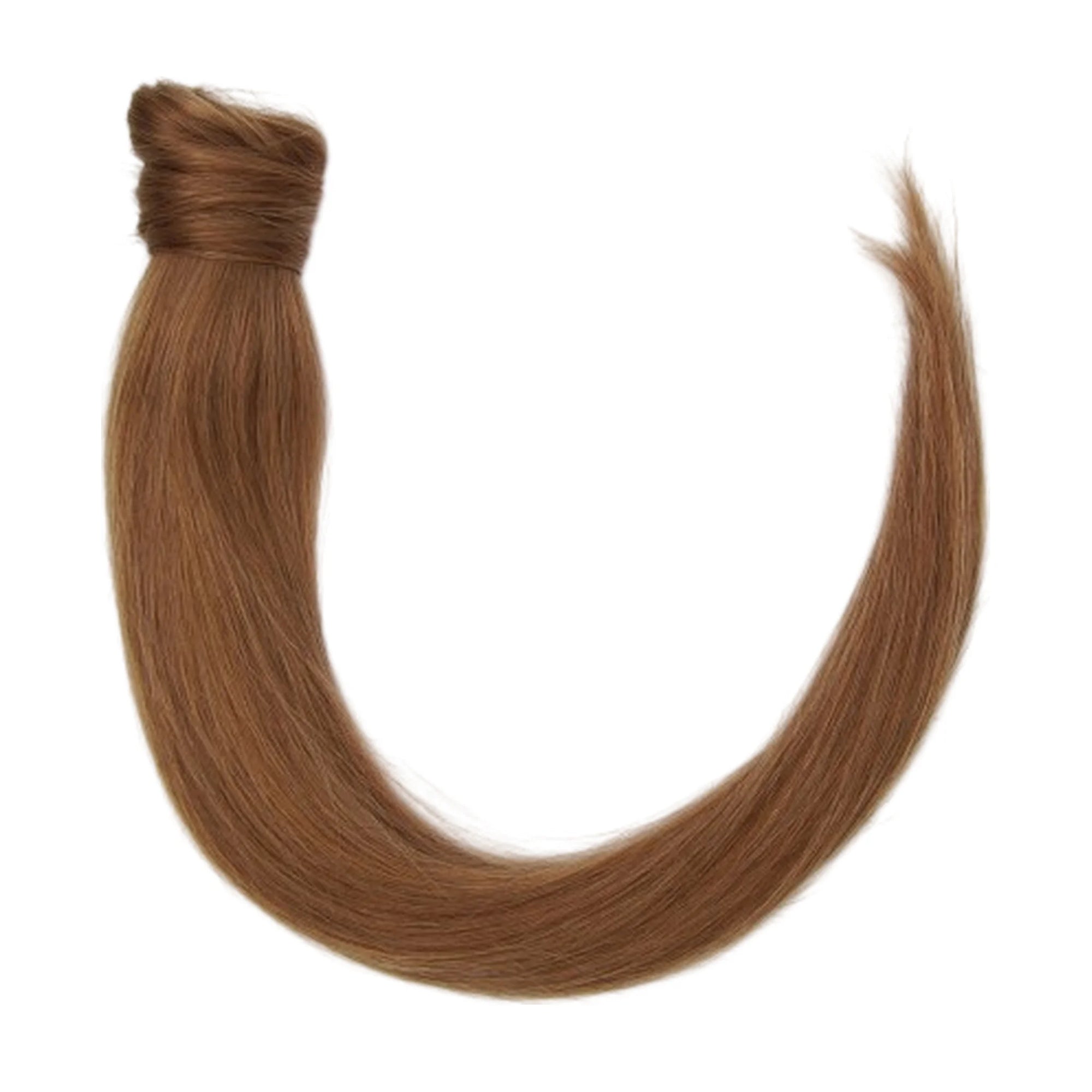 ENVY Ponytail Extension Gingerbread, wraparound premium remy human hair for instant volume in Cyprus at WOOP