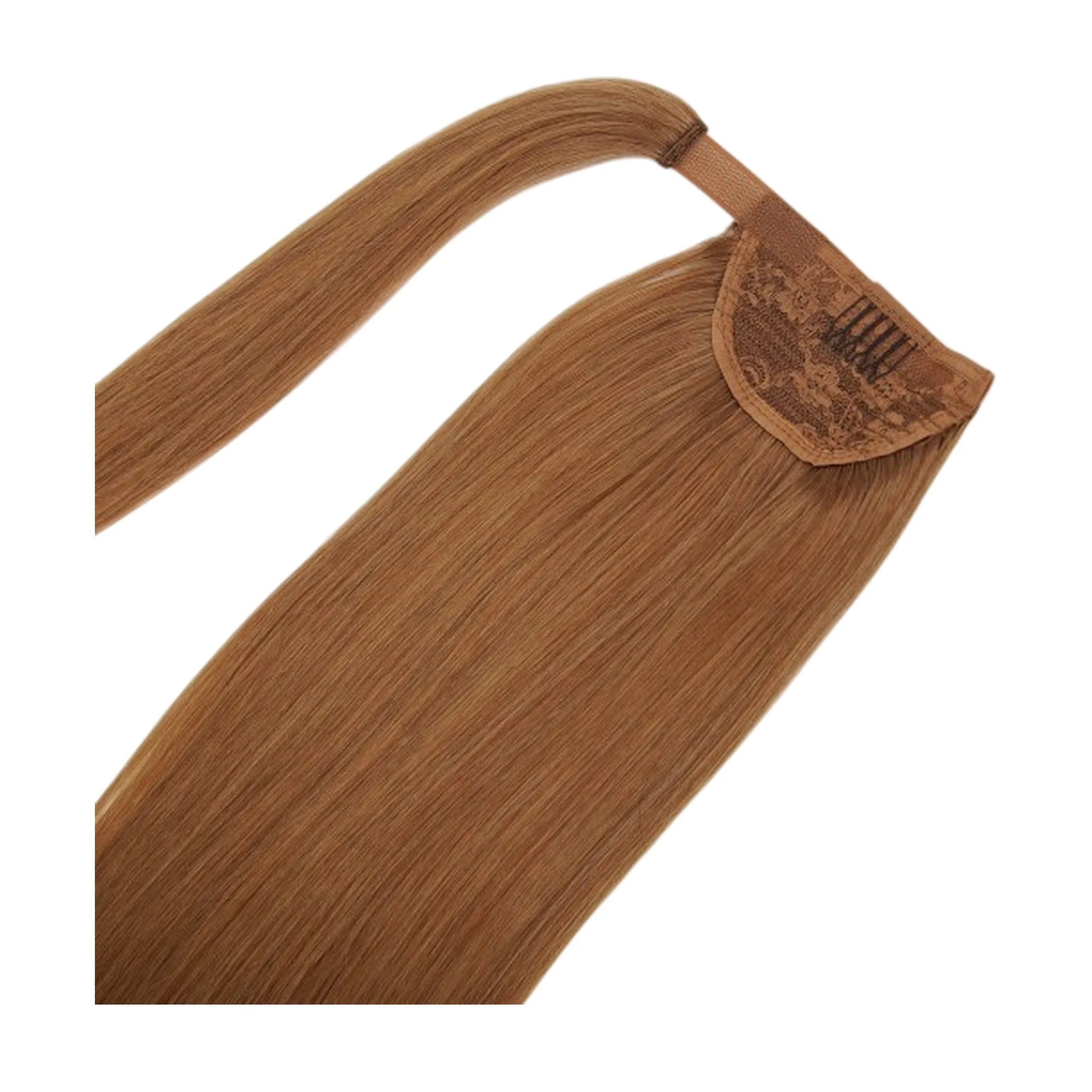 ENVY Ponytail Extension Gingerbread, hair shown loose to display length and texture