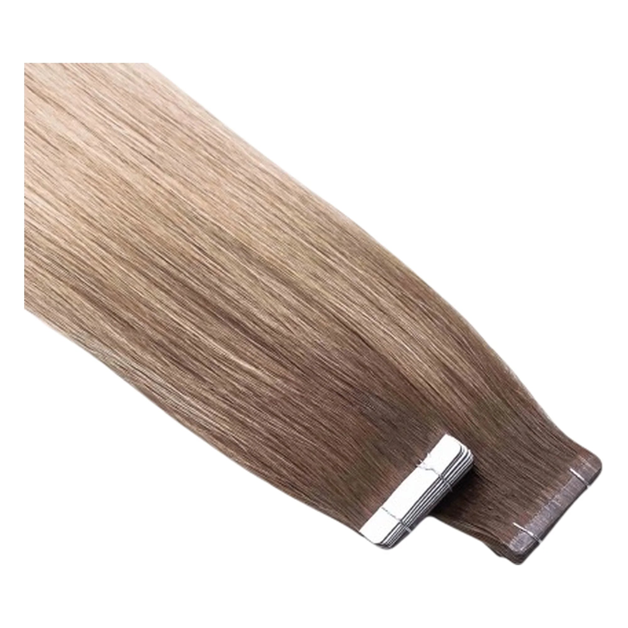 ENVY Ultra Thin Tape Extension Arizona, alternate angle showing tape attachment and hair flow