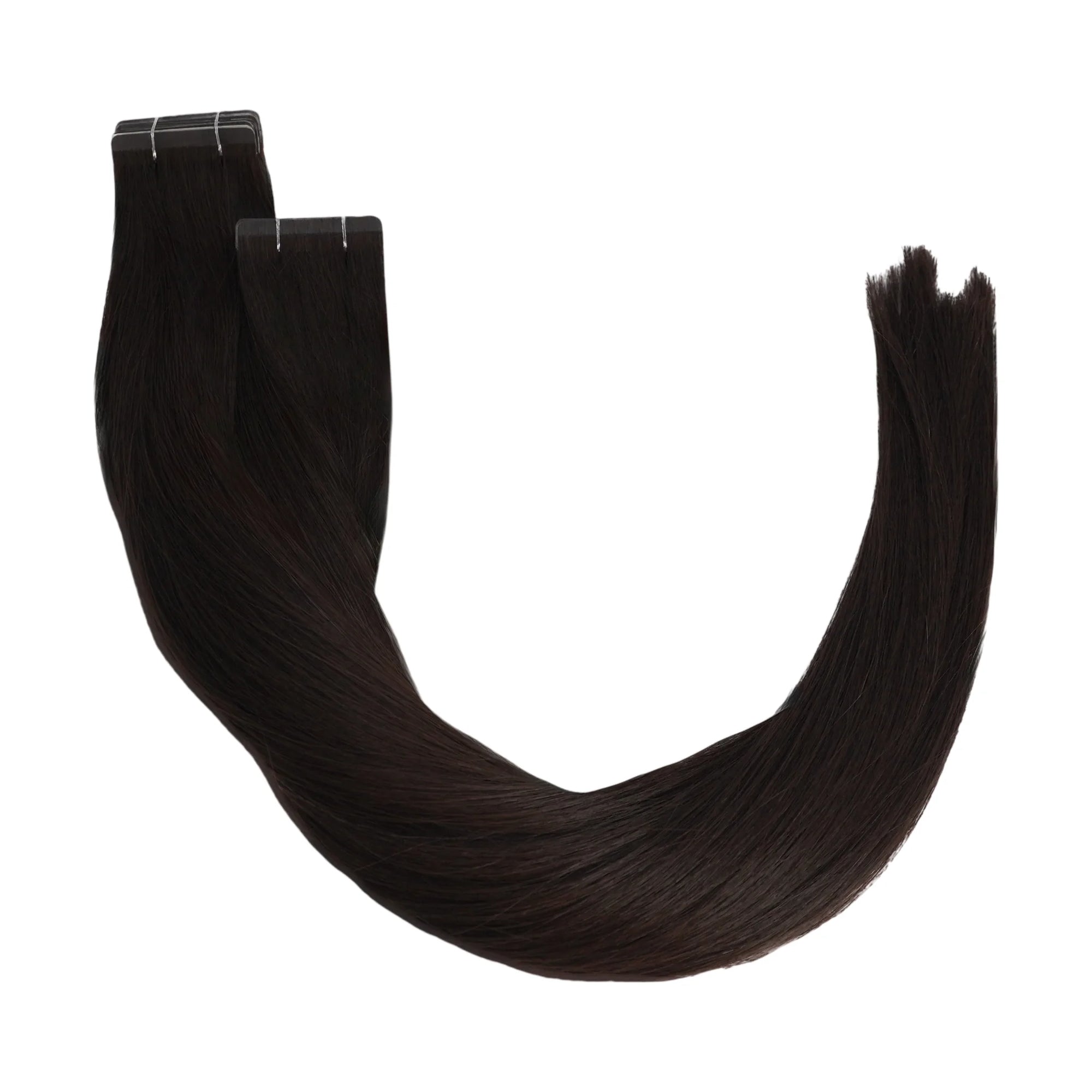 ENVY Ultra Thin Tape Extension Castano, premium remy human hair extension for length and density in Cyprus at WOOP