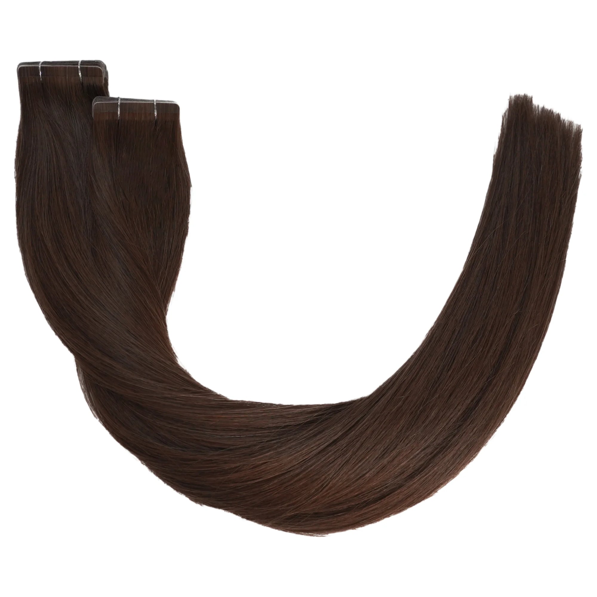 ENVY Ultra Thin Tape Extension Chocolata, premium remy human hair extension for length and density in Cyprus at WOOP