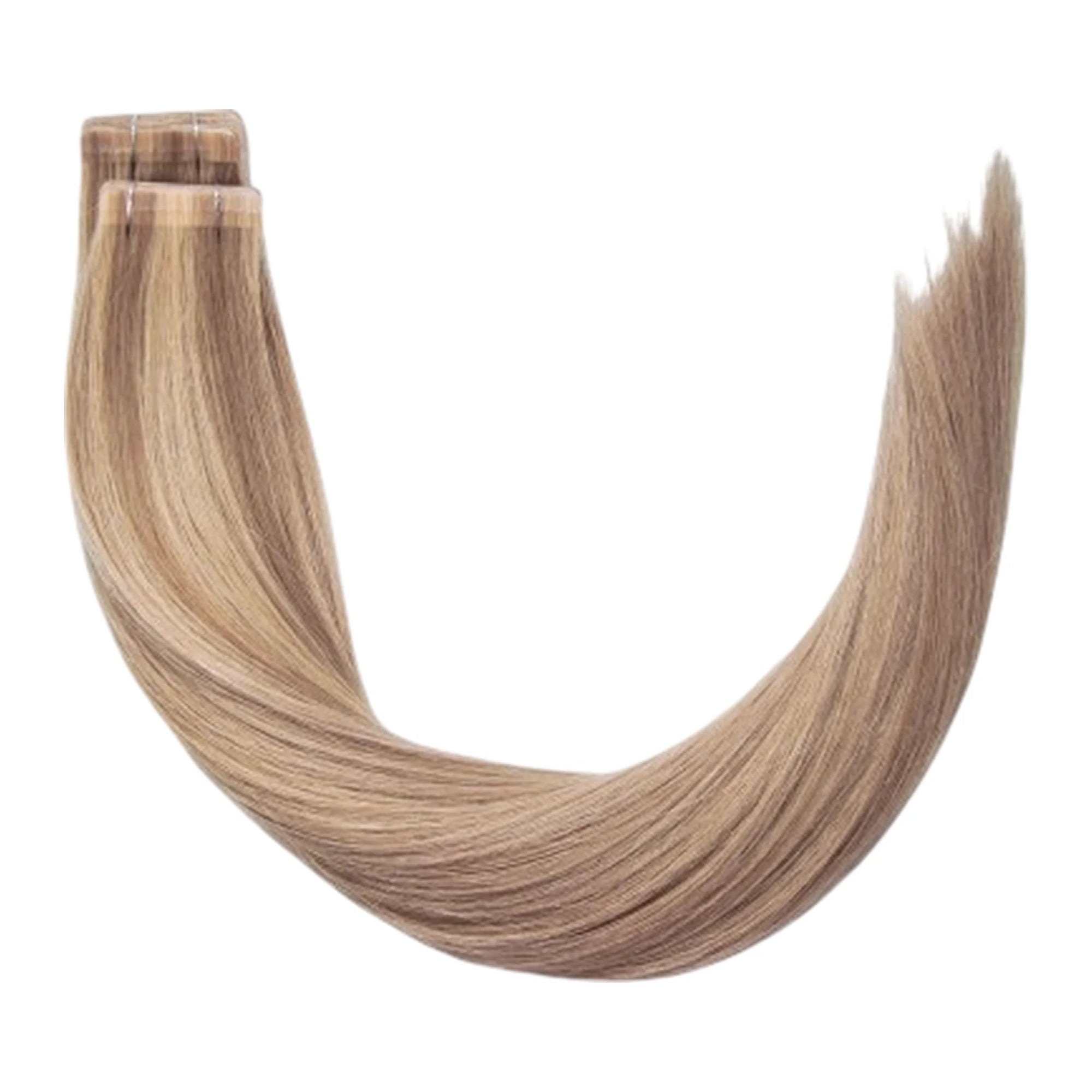 ENVY Ultra Thin Tape Extension Creme Caramel, premium remy human hair extension for length and density in Cyprus at WOOP