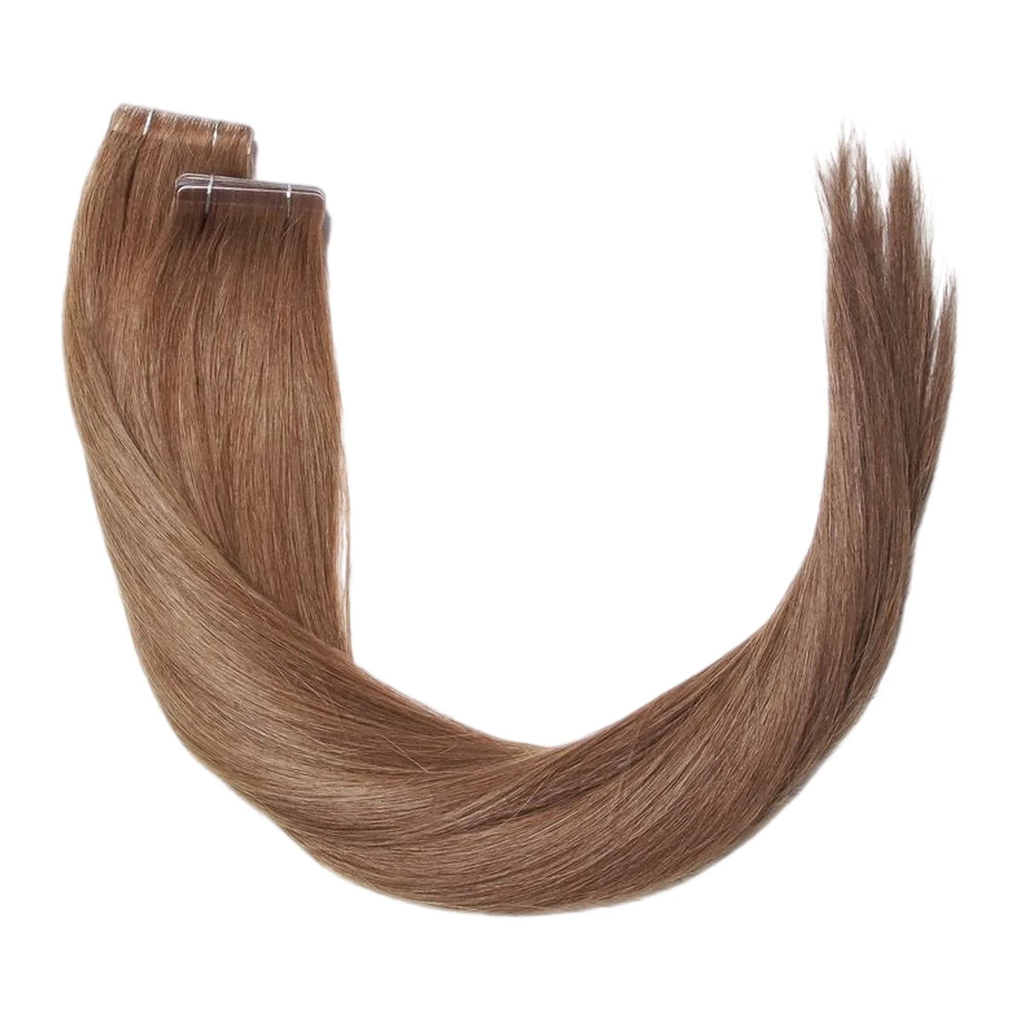 ENVY Ultra Thin Tape Extension Gingerbread, premium remy human hair extension for length and density in Cyprus at WOOP