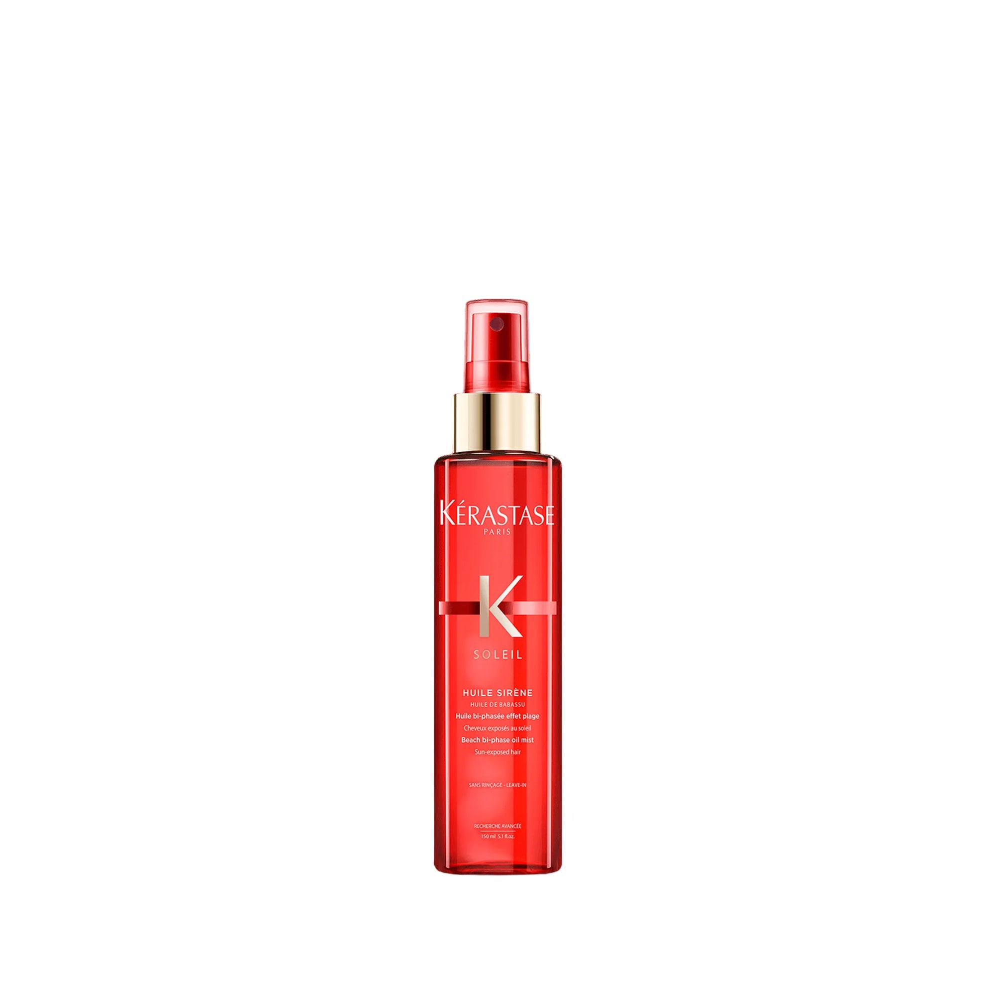 Kérastase Soleil Huile Sirène 150ml, bi-phase leave-in hair oil in Cyprus at WOOP