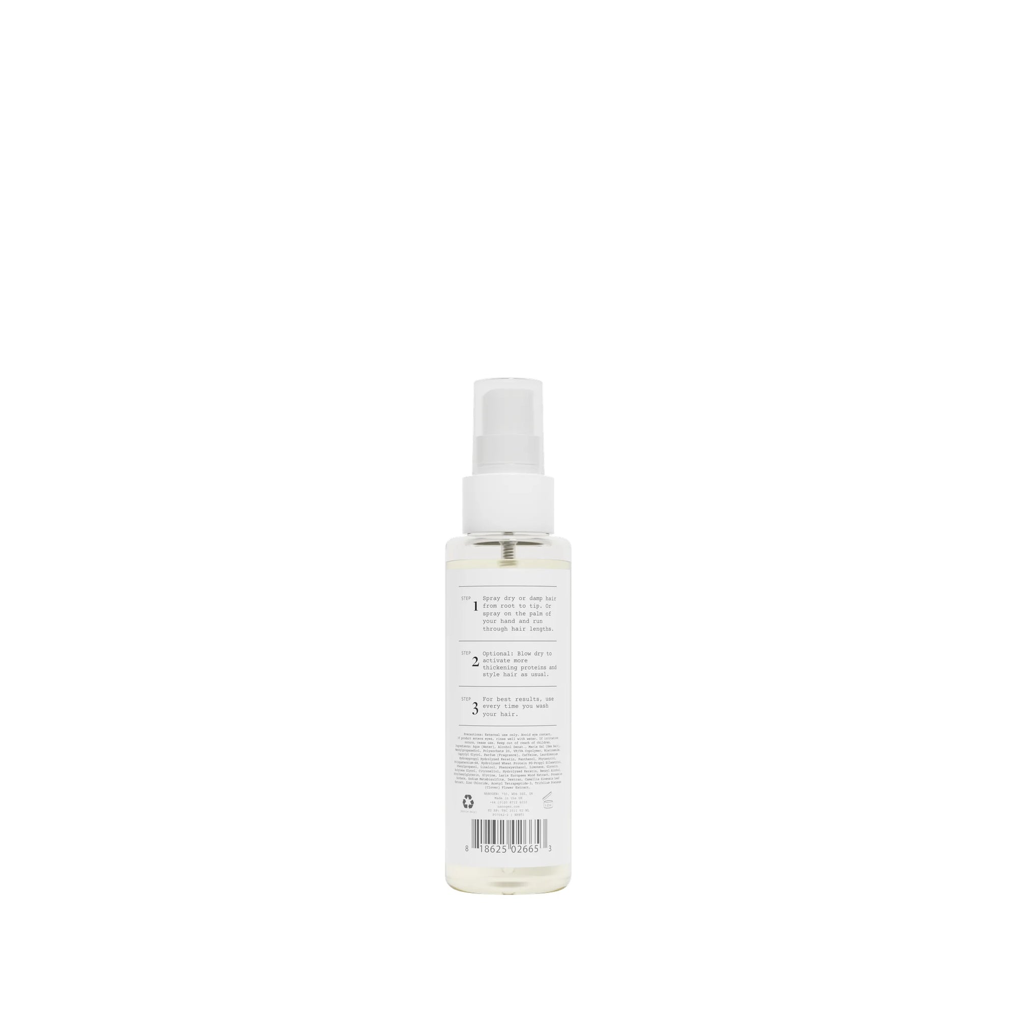 Nanogen Root Boost Thickening Spray 100ml, volumising root lift for fine hair in Cyprus at WOOP