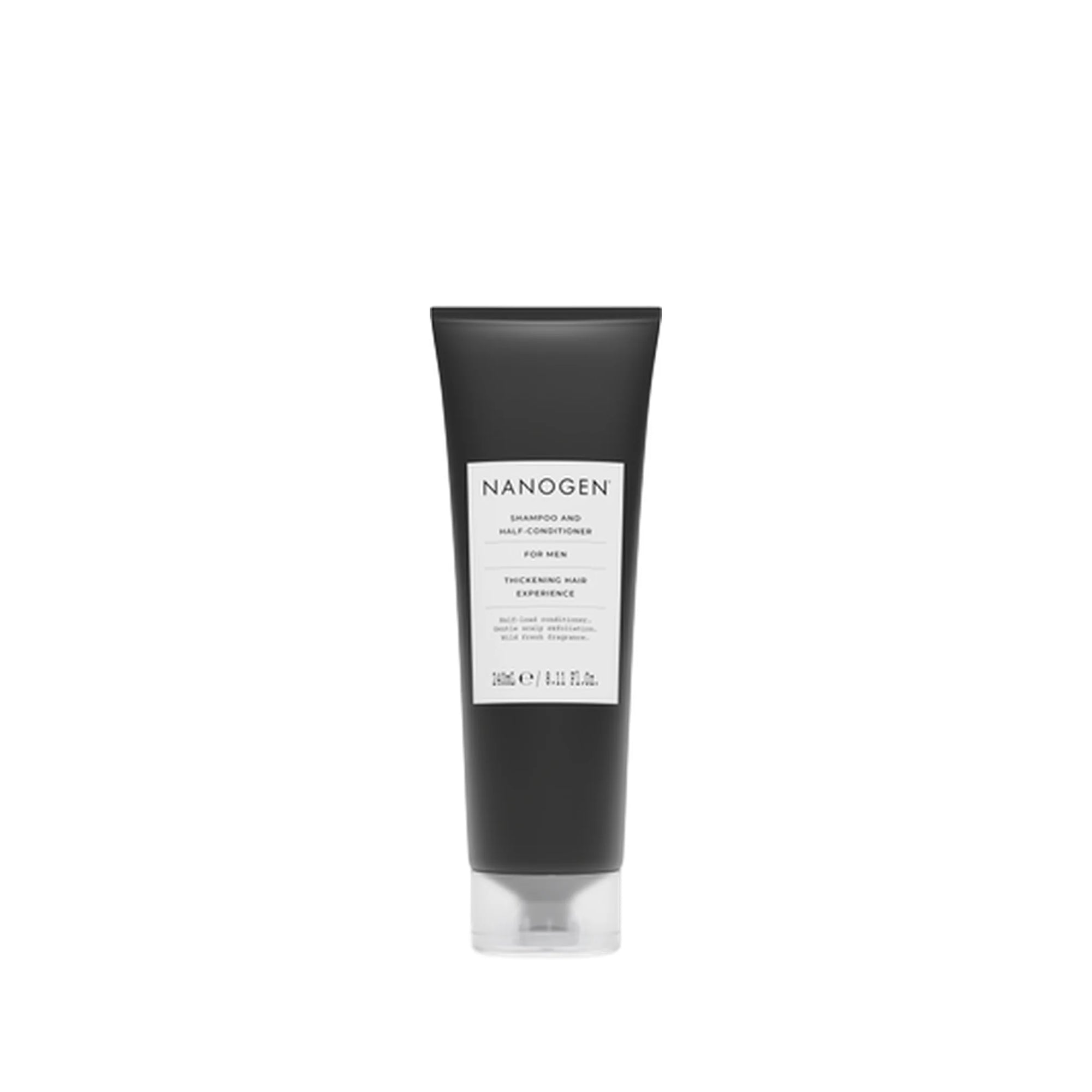 Nanogen Shampoo and Half-Conditioner for Men 240ml, 2-in-1 thickening wash in Cyprus at WOOP
