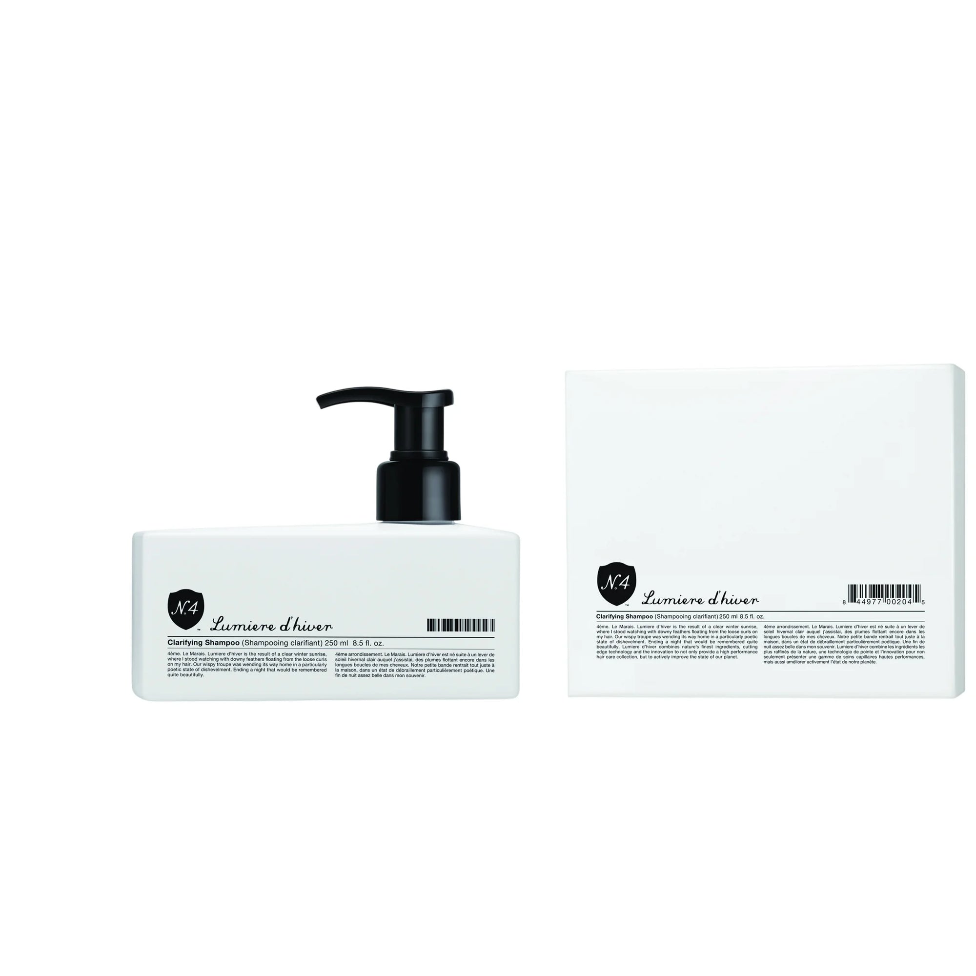 Number 4 Daily Clarifying Shampoo 250ml, gentle clarifying shampoo for buildup in Cyprus at WOOP